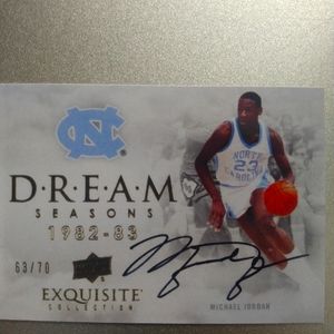 Michael Jordan Basketball Card